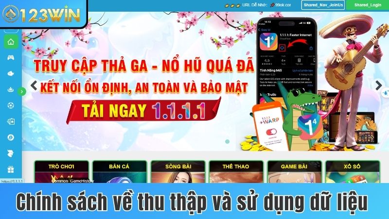 Chính sách về thu thập và sử dụng dữ liệu người chơi