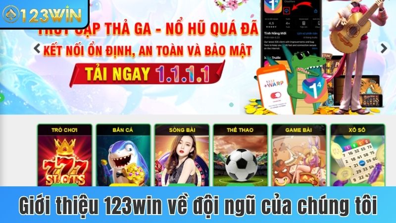 Giới thiệu 123win về đội ngũ của chúng tôi