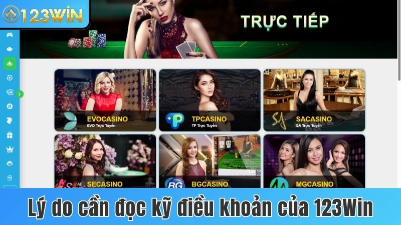 Lý do cần đọc kỹ điều khoản của 123win