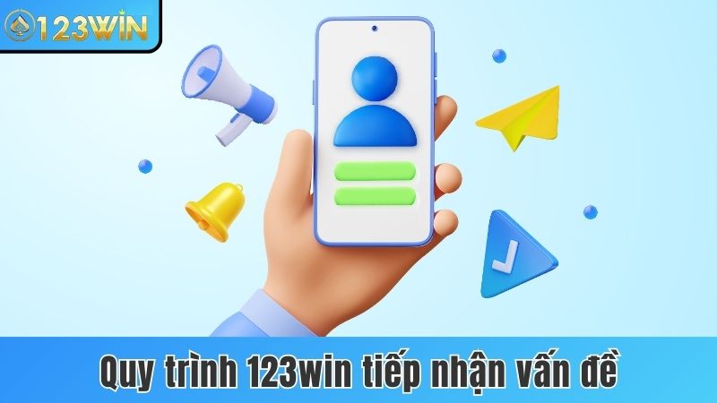 Quy trình 123win tiếp nhận vấn đề